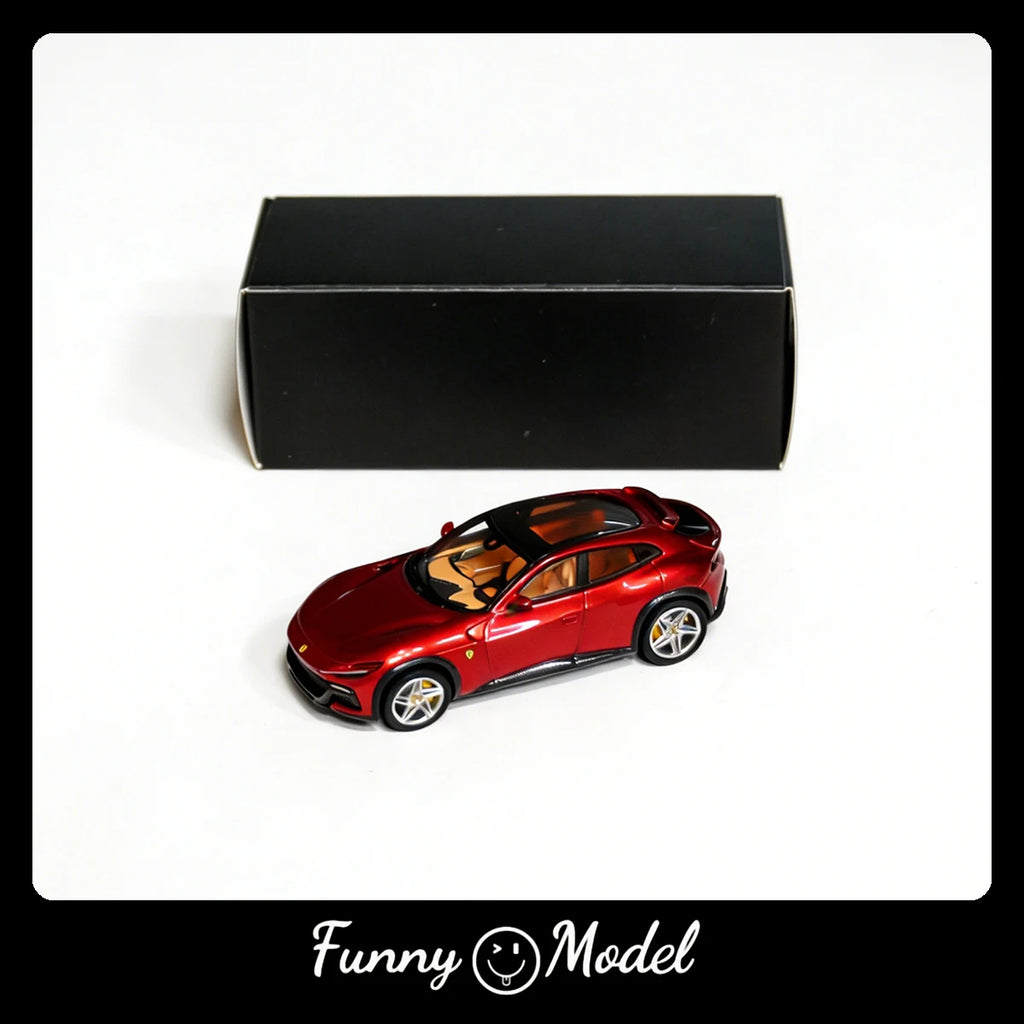 Available In Stock Funny 1:64 Purosangue F SUV FUV Diecast Car Model Collect Miniature Toys