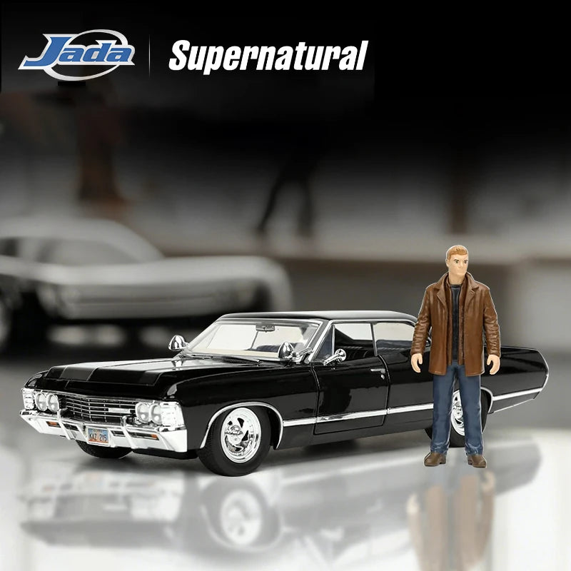 JADA Toys Supernatural 1967 Chevrolet Impala Sport Sedan 1:24 Scale Die-Cast Model JD32250