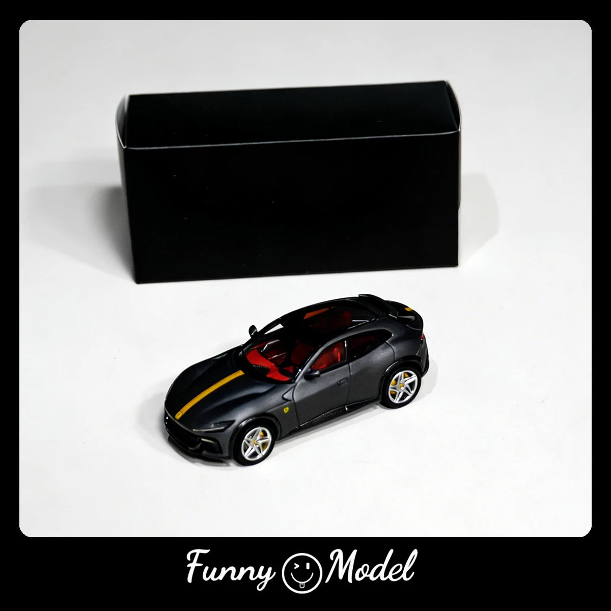 Available In Stock Funny 1:64 Purosangue F SUV FUV Diecast Car Model Collect Miniature Toys